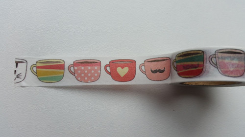 Washi páska. Hrnky, hrnky. — foto 2