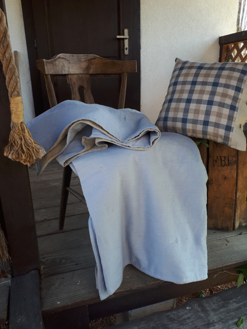 Lněná přikrývka Lazy Daisy — foto 4