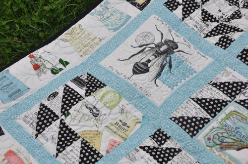Hřejivá patchwork deka s fleecem III — foto 4