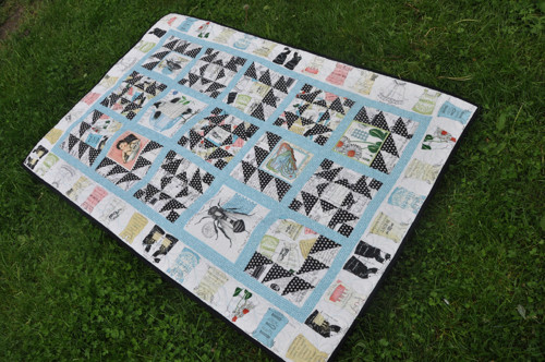 Hřejivá patchwork deka s fleecem III — foto 5