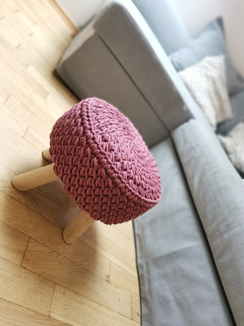 Taburetek mini- Dirty rose — foto 4