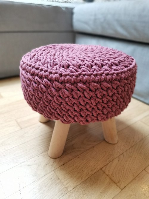 Taburetek mini- Dirty rose — foto 2
