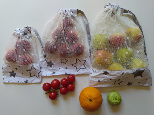 Sada pytlíků pro nákup bez obalů 3ks — foto 2