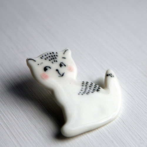 Kočka - porcelán — foto 2