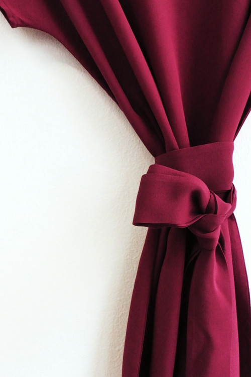 Garnet LUFT ~ hedvábné šaty — foto 2
