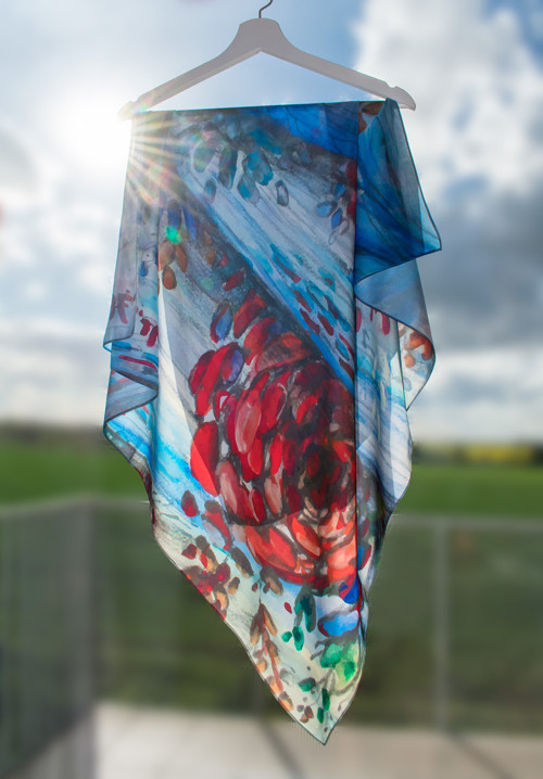 Šátek Roses POŠTOVNÉ ZDARMA — foto 3