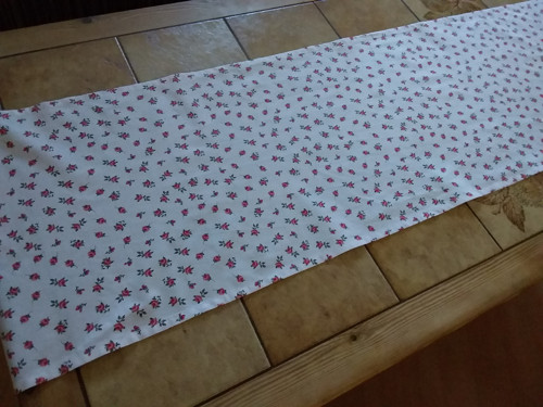 Ubrus červené růžičky — foto 5
