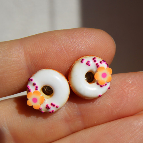 Donuty s kytičkami, pecky — foto 2