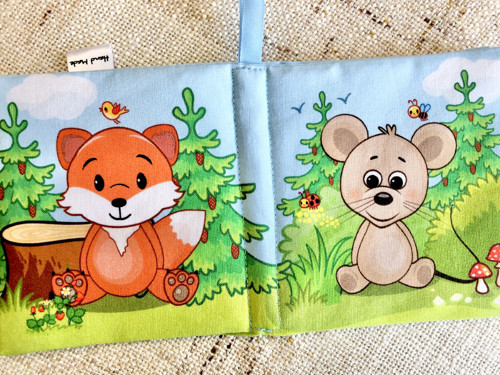 Soft book zvířátka v lese VIDEO — foto 3