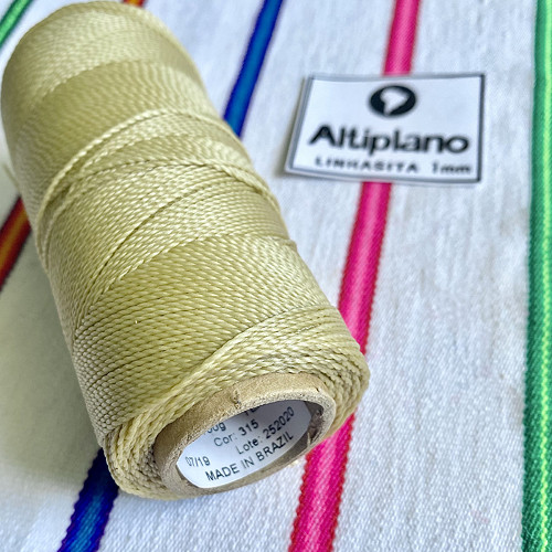 LINHASITA 1mm macramé 315 5metrů — foto 5