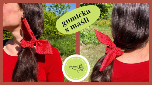 Gumička s mašlí LODIČKY — foto 2