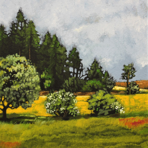 V oblacích ... 60x60 cm — foto 2