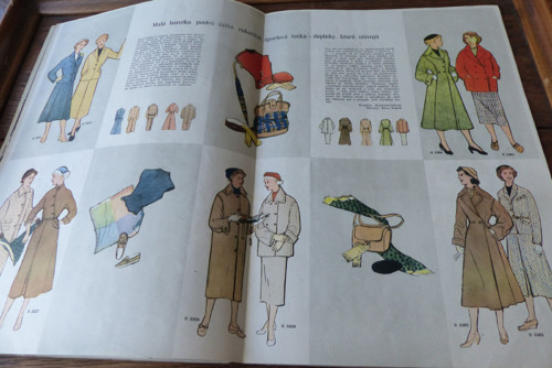 Časopis Móda textil, číslo 9/1953 — foto 4