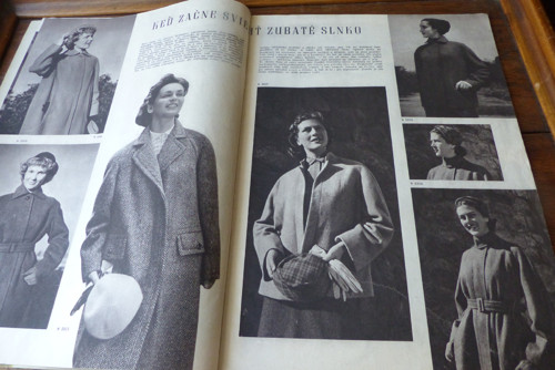 Časopis Móda textil, číslo 9/1953 — foto 2