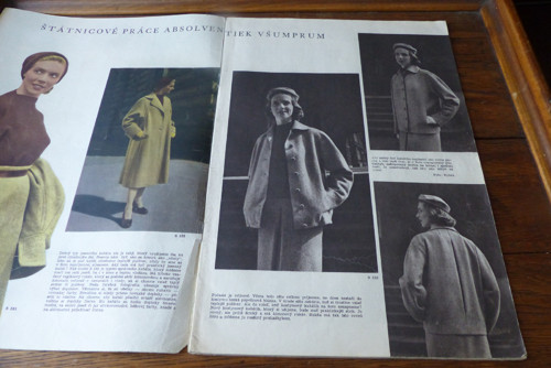 Časopis Móda textil, číslo 9/1953 — foto 5