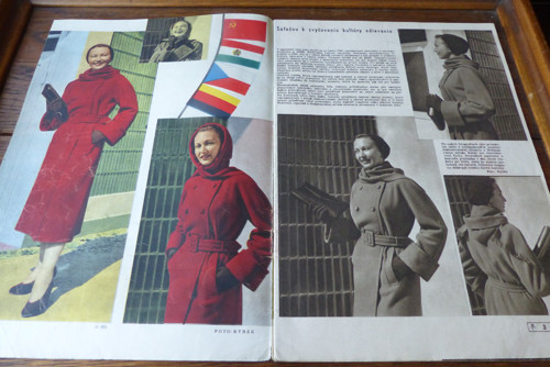 Časopis Móda textil, číslo 10/1953 — foto 2