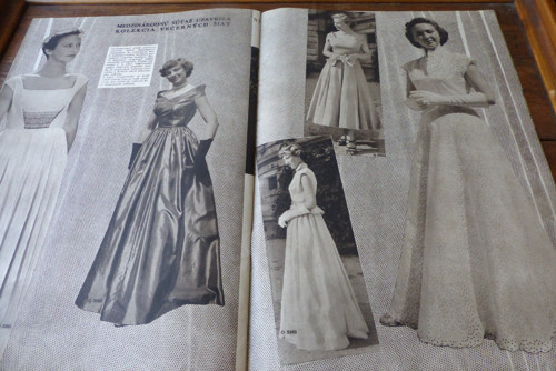 Časopis Móda textil, číslo 10/1953 — foto 5
