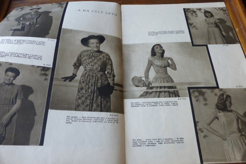Časopis Móda textil, číslo 3/1955 — foto 3