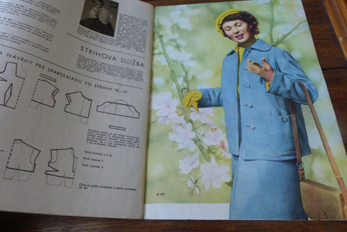 Časopis Móda textil, číslo 3/1955 — foto 4