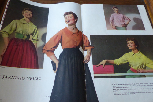 Časopis Móda textil, číslo 3/1955 — foto 5