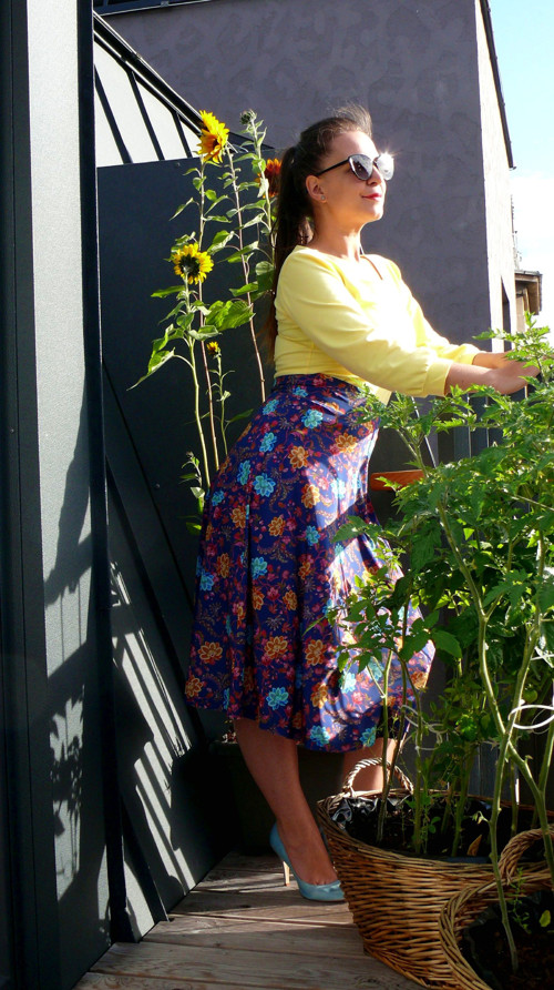 LycraSkirtLotusGarden — foto 2