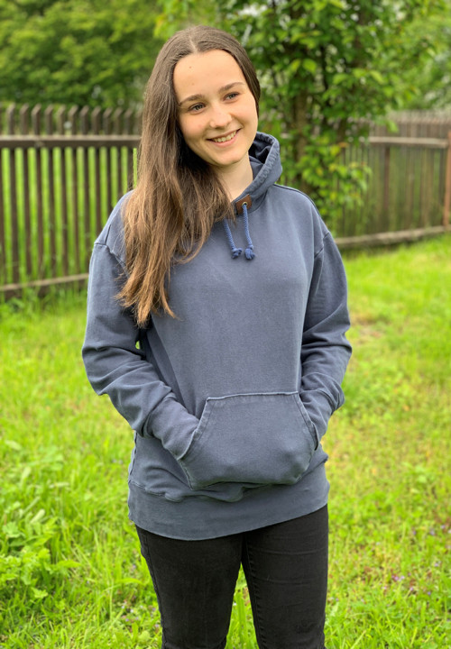 Mikina - pařížská modř — foto 2