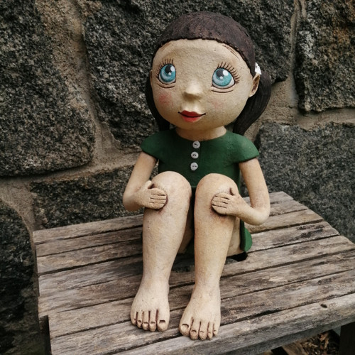 Holčička sedící (na přání) — foto 4