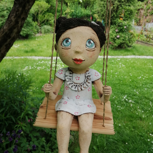 Holčička na houpačce (na přání ) — foto 2
