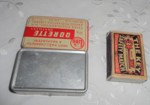 Plechová KRABIČKA, zn. Dorette pastilles — foto 4