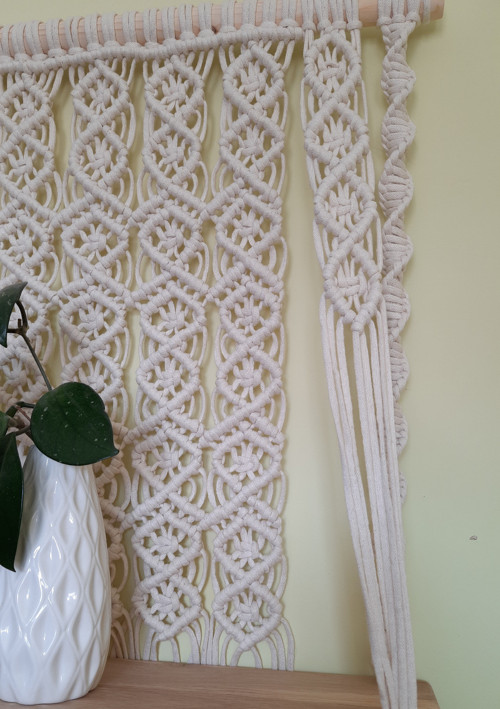 Macramé polička — foto 5