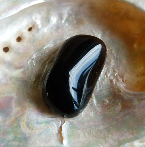 Obsidián kouřový - 4,2 cm — foto 4
