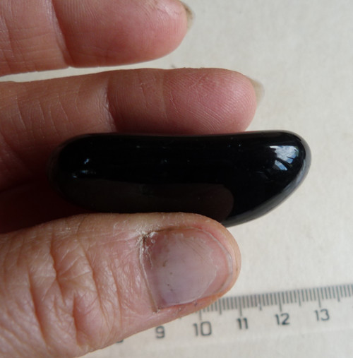 Obsidián kouřový - 4,2 cm — foto 6