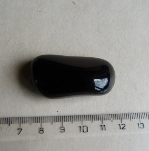 Obsidián kouřový - 4,2 cm — foto 5