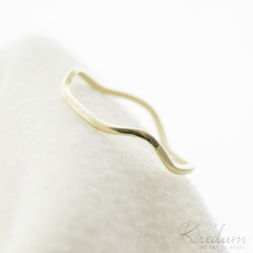 Zlatý slubní prsten - Plain Gold Yellow — foto 5