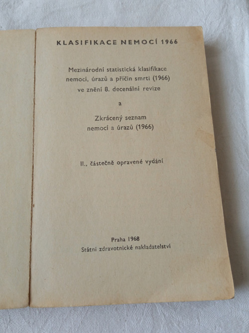 Klasifikace nemocí 1966 — foto 3
