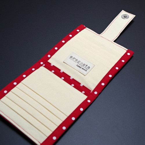 Red dotty... pouzdro na karty — foto 4