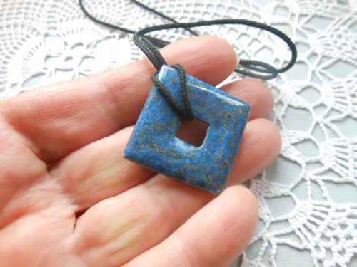 Náhrdelník lapis lazuli — foto 3