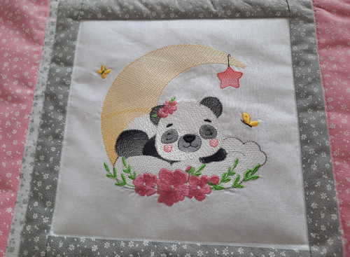 Dětská hrací deka Kde spinká panda? — foto 3