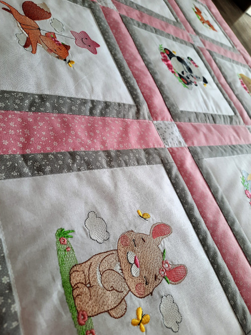 Dětská hrací deka Kde spinká panda? — foto 2