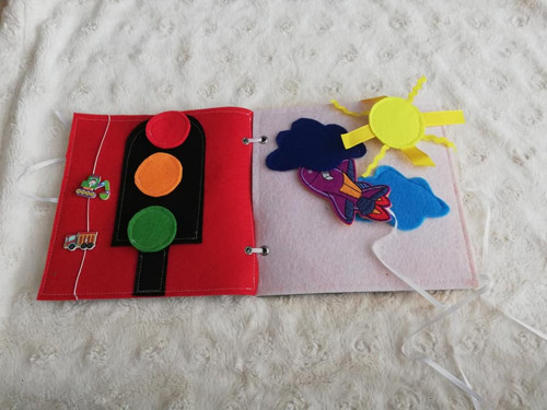 Quiet book auta kluk — foto 3
