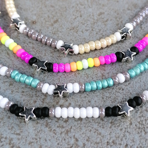 Silver Star Choker Necklace — foto 2