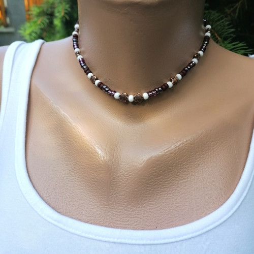 Copper Star Choker Necklace — foto 3