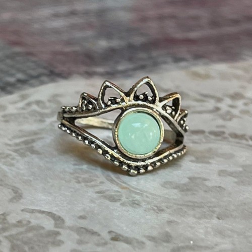 Vintage prsten s amazonitem — foto 4
