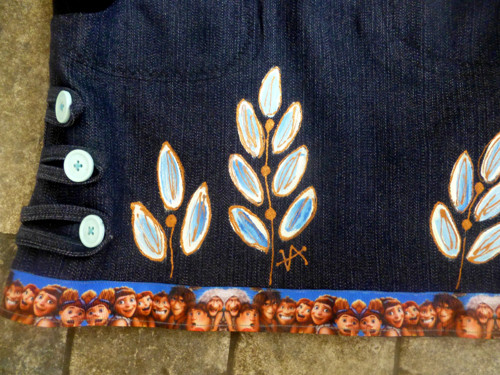 Suknička handmade vel. 128/134 — foto 3