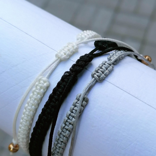 7 Chakra Macrame Bracelet — foto 3