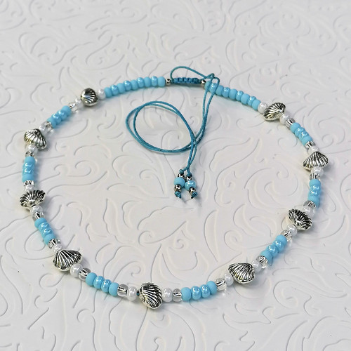 Sea Shell Choker Necklace — foto 2