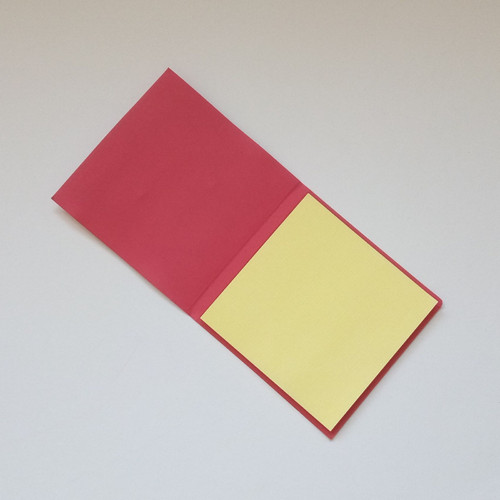 Bloček střední - červený (Post-it) — foto 2