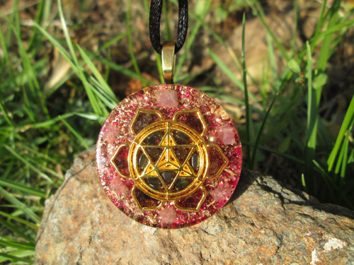 Org. šperk ,,Sri Yantra Ochrany " — foto 3