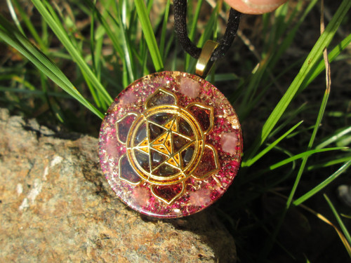 Org. šperk ,,Sri Yantra Ochrany " — foto 4