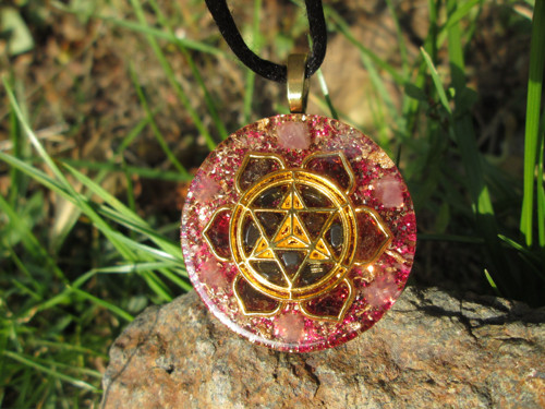 Org. šperk ,,Sri Yantra Ochrany " — foto 5